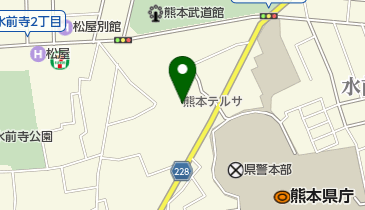 テルサレストラン ホテル熊本テルサの地図画像