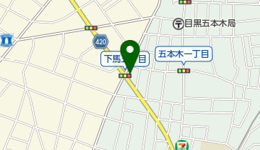 焼肉 かえんの地図画像