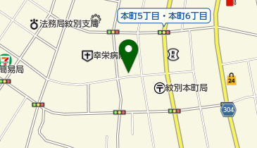 焼肉酒庵 仲川の地図画像