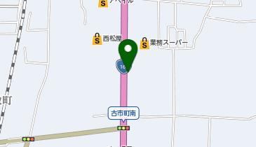 洋麺屋五右衛門 奈良古市店の地図画像