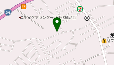 やちよスパイス食堂の地図画像
