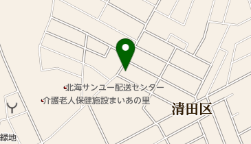 お食事処おばらの地図画像