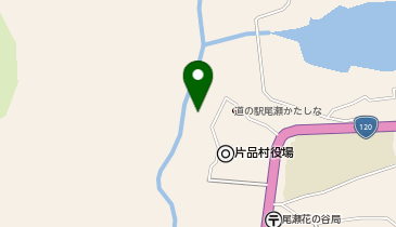 かたしな食堂の地図画像