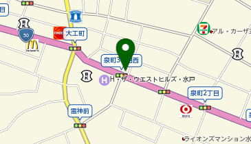 さすらいのカンテキ 水戸酒場の地図画像