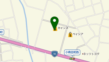 カフェ ブリッコ 前橋小島田店の地図画像