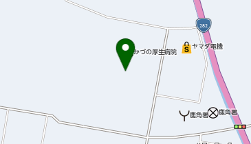 かづの厚生病院レストランの地図画像