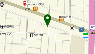 炭火焼鳥 千のけむりの地図画像