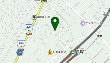 立ち呑み アントニオの地図画像