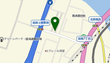もつ鍋 あおいの地図画像