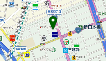 日本橋ふくしま館 MIDETTE ミデッテの地図画像