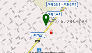 ハオチー餃子店の地図画像