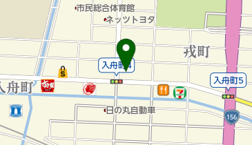 からやま岐阜入舟町店の地図画像