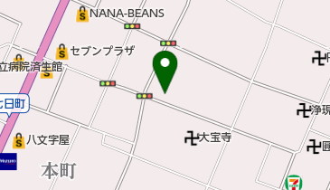 七日町酒場 SABOTENの地図画像