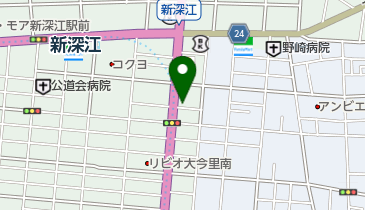 焼鳥のさくら 新深江店の地図画像