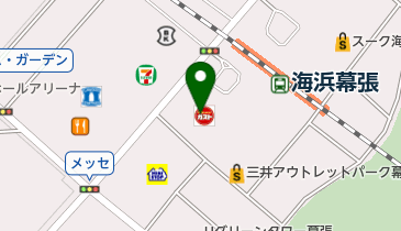 スパゲッティーのパンチョ プレナ幕張店の地図画像