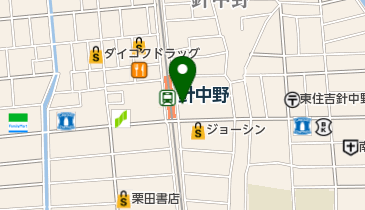 台湾丼 竹の地図画像