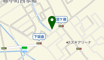 韓国家庭料理 優韓の地図画像