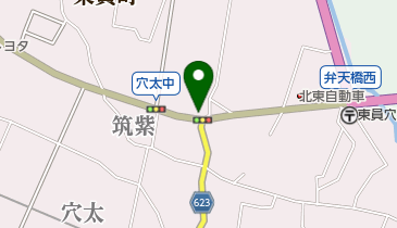 唐揚げ 串カツ にぎりめし 炎龍の地図画像