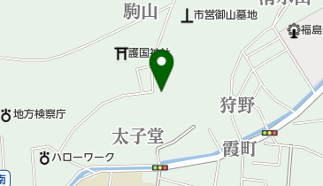 信夫山迎賓館 和食くろ沢 信夫山店の地図画像
