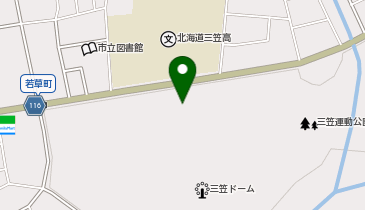 北海道三笠高等学校 調理部 まごころきっちんの地図画像