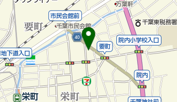 キムチの郷の地図画像