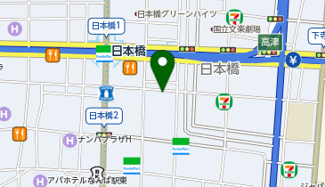 黒門市場 伊吹珈琲店の地図画像