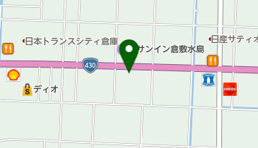 快活Club 倉敷水島店の地図画像