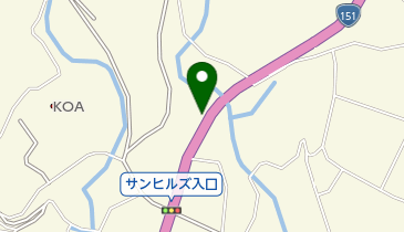 手打ちそば わらび家の地図画像