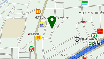 香樹の地図画像
