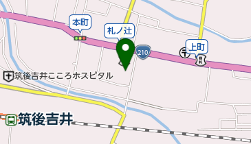 焼鳥鷹陣 吉井店の地図画像
