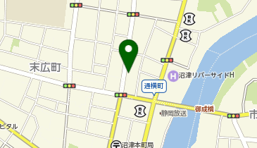 沼津Boostの地図画像