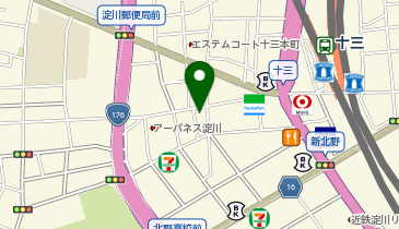 譲渡型保護猫カフェ ねこの木の地図画像