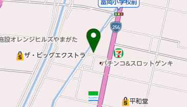 cafe&Asian cuisine Restrant 金の匙の地図画像