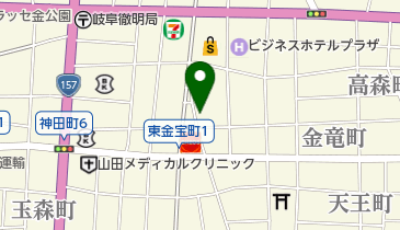 ステーキ 鉄板 なか壱の地図画像