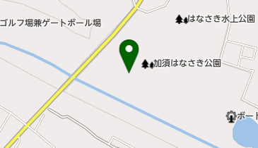 加須はなさき公園レストランの地図画像