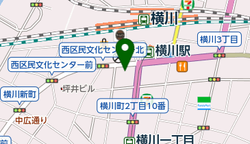 快活CLUB 広島横川店の地図画像