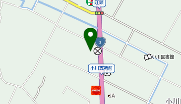 小川食堂の地図画像