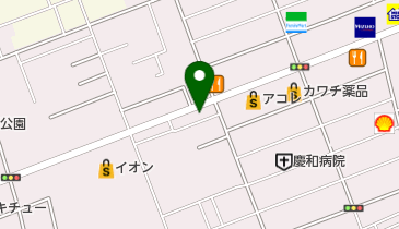 炭火串焼 千喜の地図画像