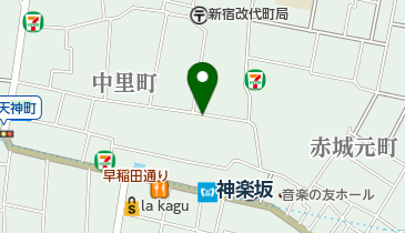 WINE House by the glass Kagurazakaの地図画像