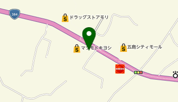 ばらもん亭の地図画像