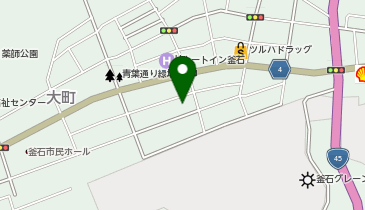 竹寿司の地図画像