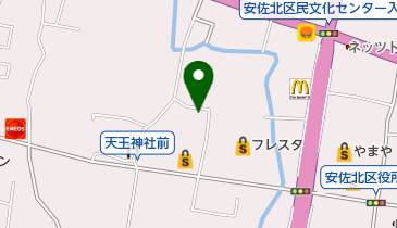 喫茶店 亀楽庵の地図画像