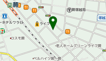 日本料理 くりはらの地図画像
