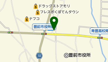 豊前からあげ 大翔の地図画像