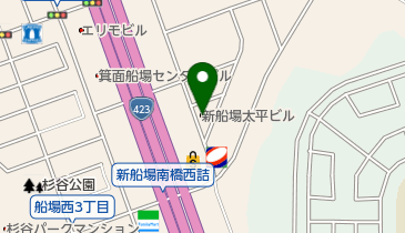 Free Style Bar GOZの地図画像