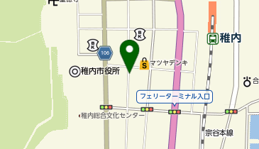 パブ はっとりの地図画像