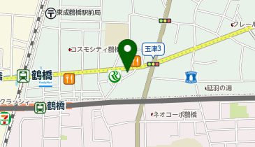 冷麺館 鶴橋店の地図画像