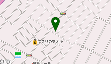 食堂ジャックマーリーの地図画像