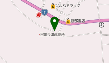 大山食堂の地図画像