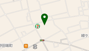 焼肉ますだの地図画像